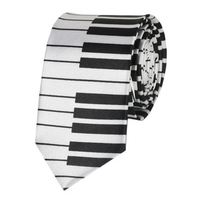 Tiekart men white funky tie