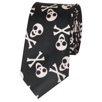 Tiekart men black   funky tie