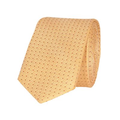 Tiekart men brown skinny slim tie