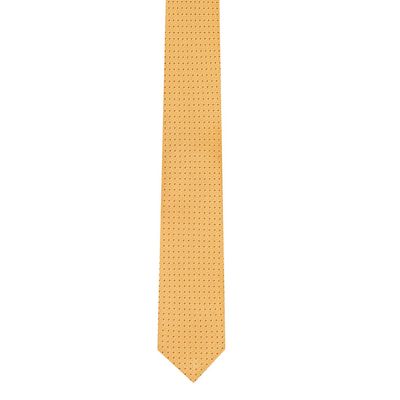 Tiekart men brown skinny slim tie