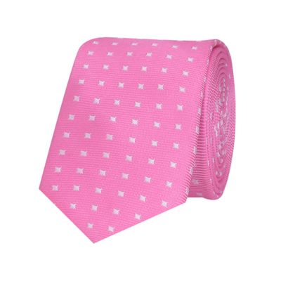 Tiekart men pink skinny slim tie