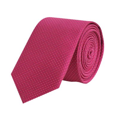 Tiekart men wine dotted  skinny slim tie