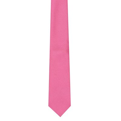 Tiekart men pink skinny slim tie