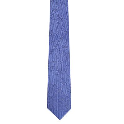 Tiekart men blue floral skinny slim tie