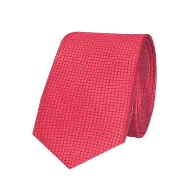 Tiekart men red skinny slim tie