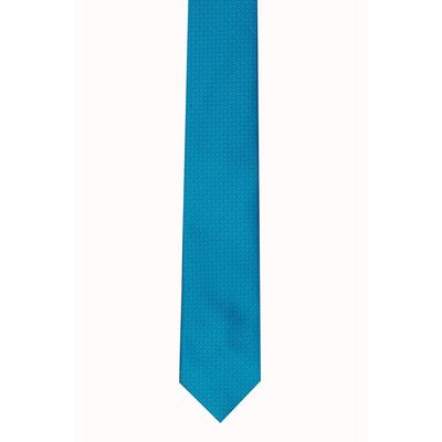 Tiekart men blue plain solids  skinny slim tie