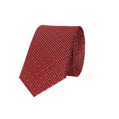 Tiekart men red skinny slim tie