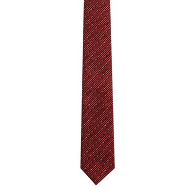 Tiekart men red skinny slim tie