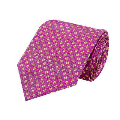 Tiekart men purple paisely silk tie