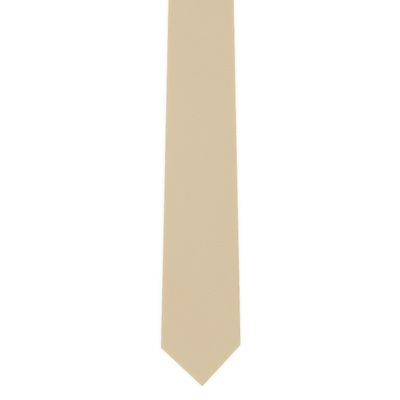 Off White Classic Silk Plain Solid Necktie for men