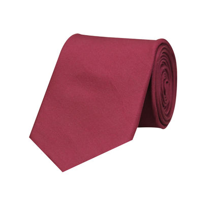 Magenta Classic Silk Plain Solid Necktie for men