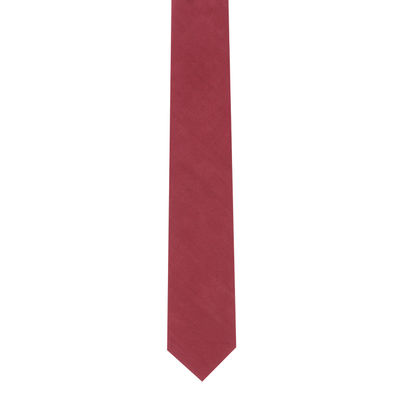 Magenta Classic Silk Plain Solid Necktie for men