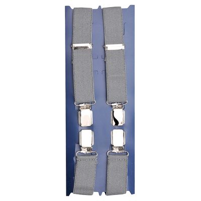 Tiekart men grey suspenders