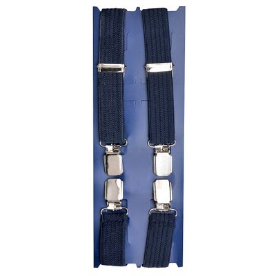 Tiekart men blue suspenders