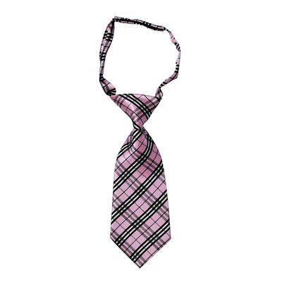 Tiekart women pink checked tie