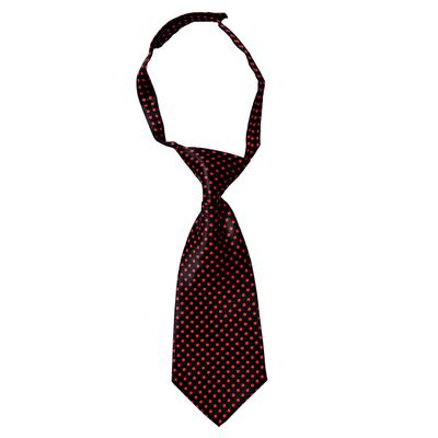 Tiekart women black & red polka dot tie