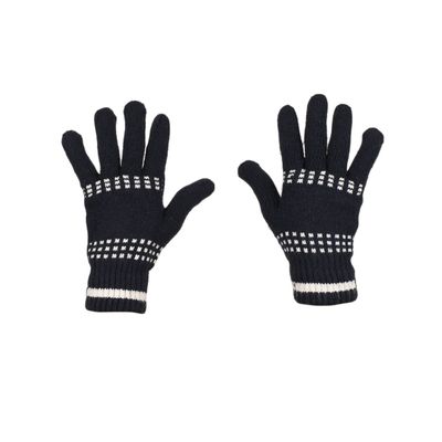 Tiekart men blue  woollen gloves