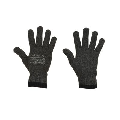 Tiekart men grey woollen gloves