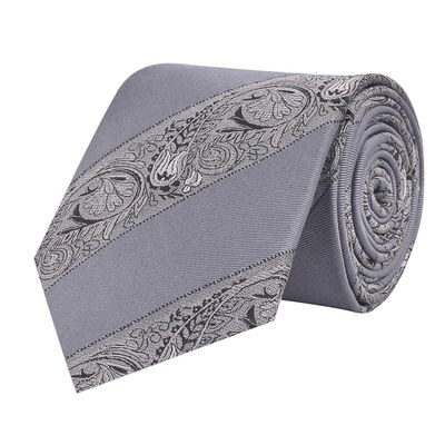 Tiekart men multi floral woven silk tie