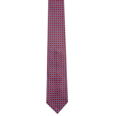 Tiekart men red polka dot silk tie