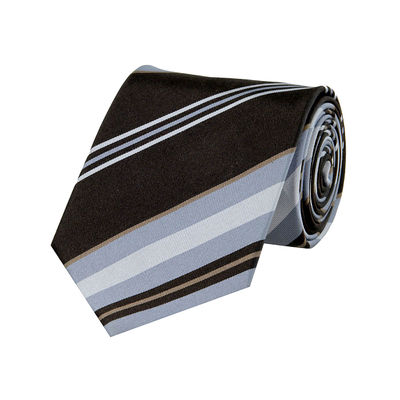 Tiekart men multi striped silk tie