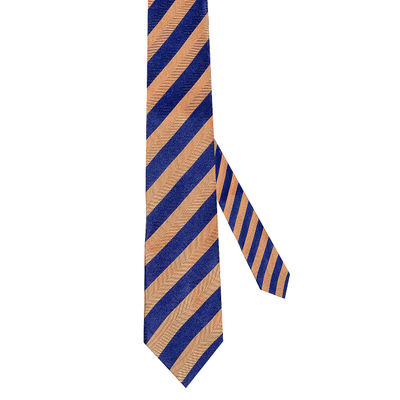 Tiekart men multi striped silk tie