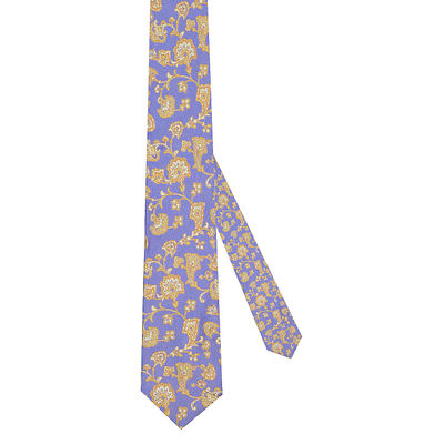 Tiekart men purple paisely silk tie