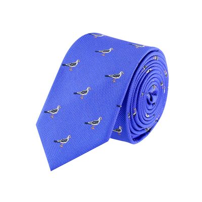 Tiekart men blue silk tie