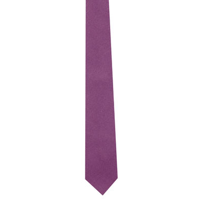 Tiekart men purple plain solids woollen tie