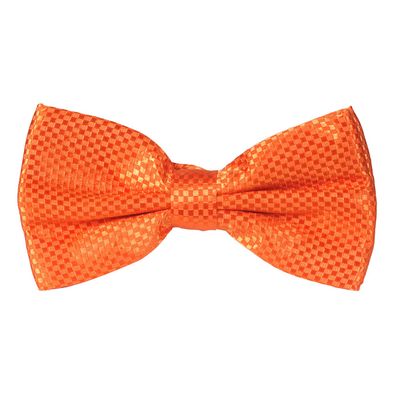 Tiekart cool combos orange   bow tie+pocket square