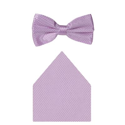 Tiekart cool combos purple bow tie+pocket square