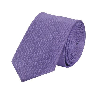 Tiekart men purple skinny slim tie