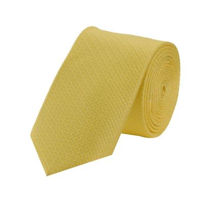 Tiekart men yellow   skinny slim tie