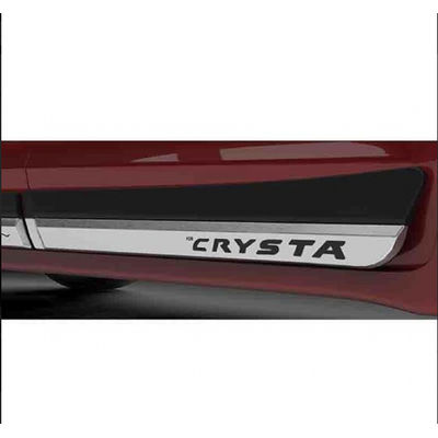 Toyota Innova Crysta Door Side Cladding Set (Black & Silver), AGTI404CA