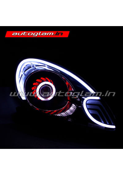 Honda Brio Audi Style Xenon HID Projector Headlights, AGHB610