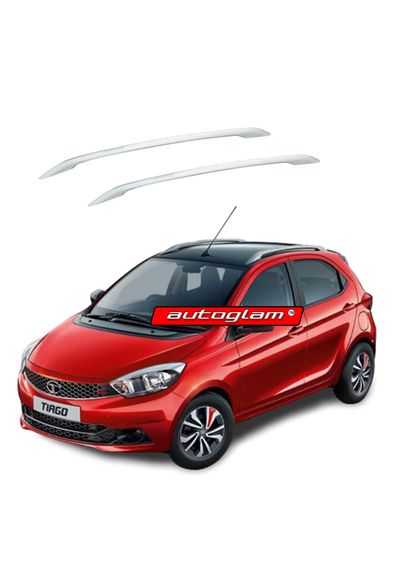 Roof Rails for TATA Tiago, Color - Silver, AGTT344RR