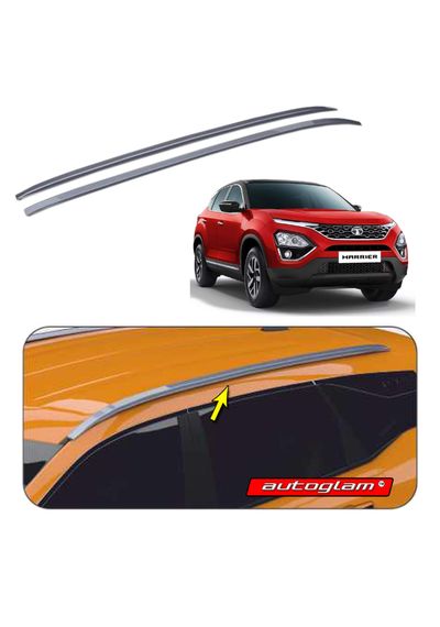 Roof Rails for TATA Harrier, Color - Silver, AGTH302RR