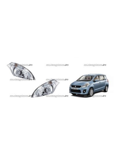 MARUTI ERTIGA CAR HEADLIGHT ASSEMBLY - SET of 2 (Right and Left)