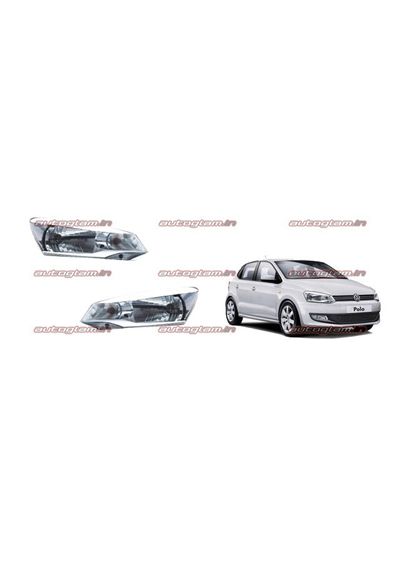 VOLKSWAGEN POLO CAR HEADLIGHT ASSEMBLY - SET of 2 (Right and Left)