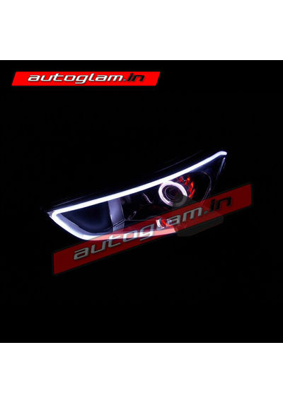 Hyundai Creta 2015-18 AUDI Style DRL Projector Headlights, AGHC903