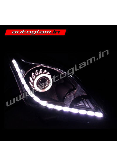 Maruti Suzuki Baleno 2015-2020 Audi Style HID Projector Headlights, AGSB112NWW