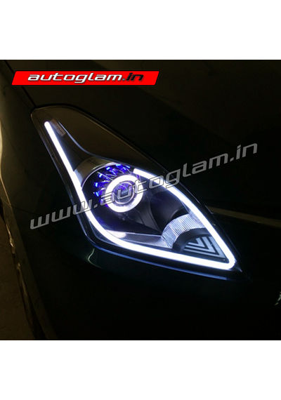 Maruti Suzuki Baleno 2015-2020 Evoque Style HID Projector Headlights, AGSB903E