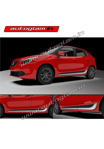 Maruti Suzuki Baleno 2015+ Side Cladding, Set of 4, AGMSB15SC