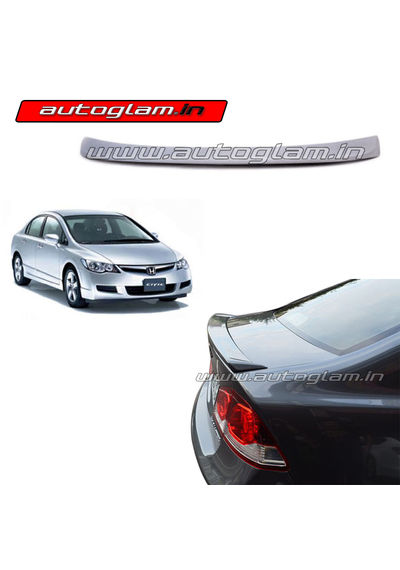 Lip Spoiler for Honda Civic 2006-13, Color - Bluish Silver, AGHC73LS