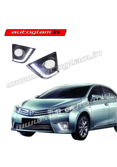 Toyota Corolla Altis 2014-2016 Fog Lamp LED DRL, AGTCA030D