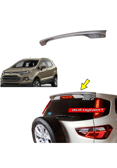Roof Spoiler for Ford Ecosport 2013-2017 all Models, Color - CHILL METALLIC, AGFE51RS