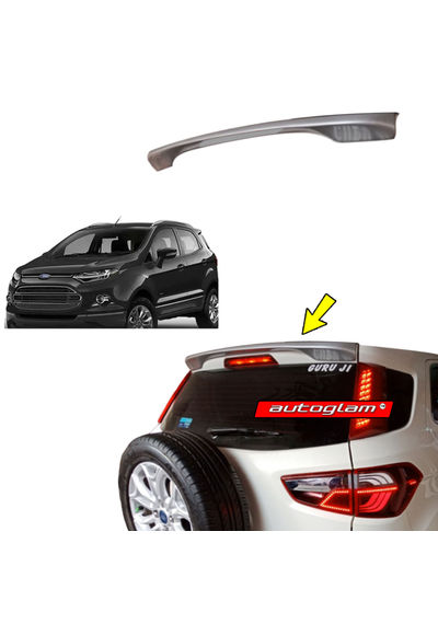 Roof Spoiler for Ford Ecosport 2013-2017 all Models, Color -  PANTHER BLACK, AGFE54RS