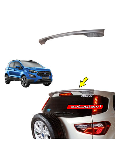 Roof Spoiler for Ford Ecosport 2018-2020 all Models, Color - LIGHTENING BLUE, AGFE18RSLB