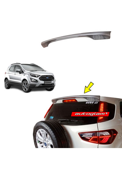 Roof Spoiler for Ford Ecosport 2018-2020 all Models, Color - MOONDUST SILVER, AGFE18RSMS