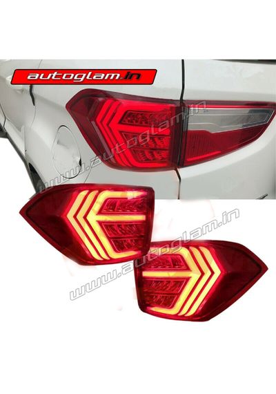 Ford Ecosport 2018-2020 AUDI A7 Style LED Tail Lights,  AGFETL96LED